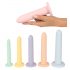 Conjunto de Dildos Treinadores - 6 Cores Vibrantes