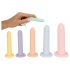 Conjunto de Dildos Treinadores - 6 Cores Vibrantes