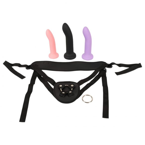 You2Toys - Conjunto de Strap-on (preto)