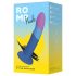 ROMP Piccolo - Dildo em silicone azul-violeta flexível