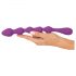 You2Toys - Dildo anal flexível com esferas - (roxo)