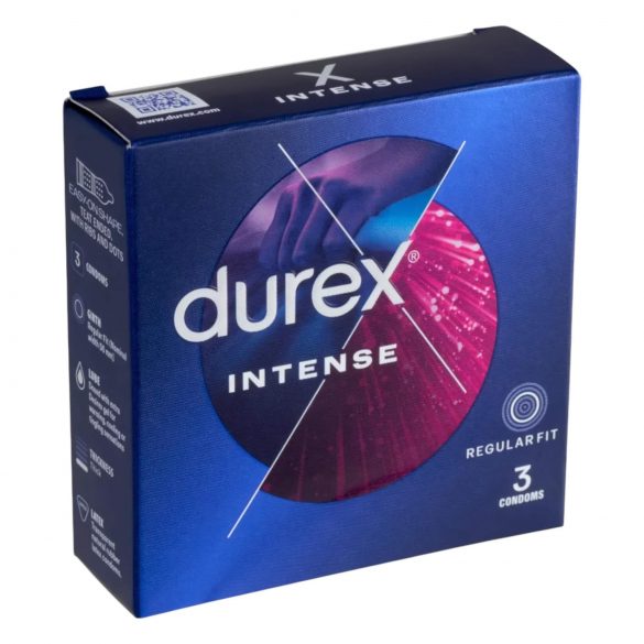 Durex Intense - preservativo com textura e pontos (3un)