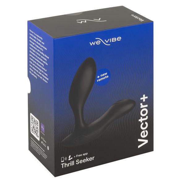 We-Vibe Vector+ - vibrador anal inteligente (preto)