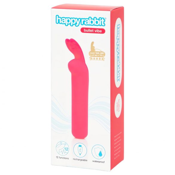 Happyrabbit Bullet - Vibrador Coelhinho Recarregável (rosa)