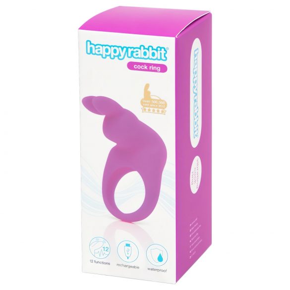 Anel Peniano Vibratório Happyrabbit (roxo)