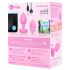 b-vibe Heart - Vibrador Anal Recarregável com Controle Remoto (Rosa)