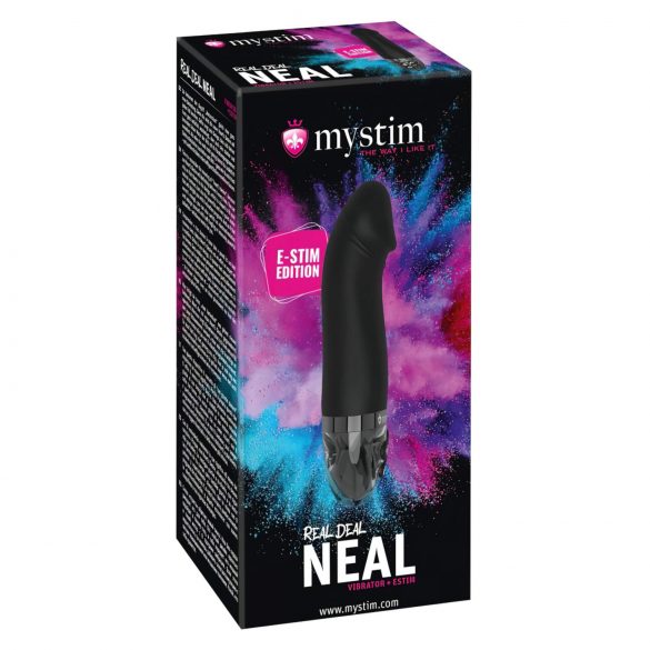 mystim Real Deal Neal Vibração Eletrizante (preto)