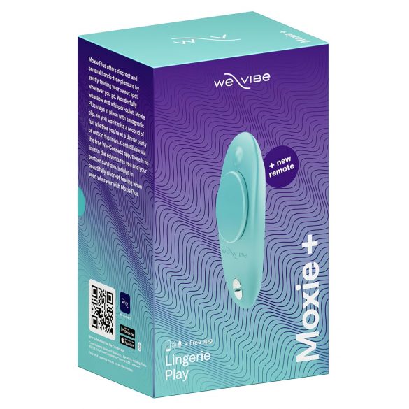 We-Vibe Moxie+ - Vibrador Inteligente para Clitóris (Turquesa)