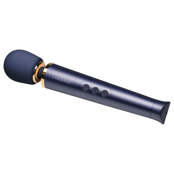 Le Wand Petite - Vibrador recarregável exclusivo (azul)