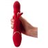 You2Toys Rabbit - Vibrador com anel rotativo (vermelho)