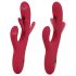 Smile - Vibrador língua vibrante c/ braço (vermelho)