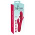 Smile - Vibrador língua vibrante c/ braço (vermelho)