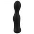 Rebel - Vibrador 2 em 1 com controle remoto (preto)