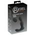 Rebel - Vibrador 2 em 1 com controle remoto (preto)