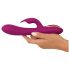 Javida - Vibrador 3 em 1 com pérolas giratórias (roxo)