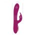 Javida - Vibrador 3 em 1 com pérolas giratórias (roxo)