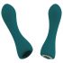 Escolha do Casal - Vibrador 4 em 1 com Controle Remoto (Turquesa)