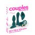 Escolha do Casal - Vibrador 4 em 1 com Controle Remoto (Turquesa)