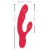 Coelhinho Smile Thumping - Vibrador 3 motores recarregável (vermelho)