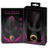 Eternal - vibrador triplo inflável (preto)