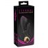 Eternal - Vibrador inflável com estimulador de clitóris (preto)