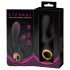 Eternal - Vibrador inflável com estimulador de clitóris (preto)