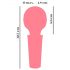 You2Toys Mini Wand - Vibrador Massajador Recarregável (Rosa)