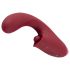 Javida - Vibrador 3 em 1 com Língua (Vermelho)