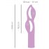 You2Toys Fabulous - Vibrador recarregável com 2 motores (roxo)