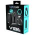 Conjunto de Masturbador e Anel Peniano Bathmate Vibe Endurance (preto)