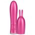 Durex Tease & Vibe - Vibrador com estimulador de coelho (rosa)