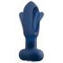 ANOS - Vibrador anal com língua (azul)