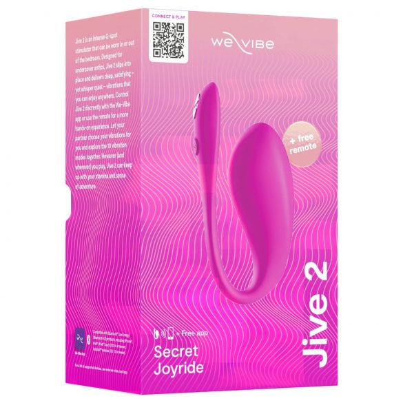 We-Vibe Jive 2 - Ovo Vibrador Inteligente com Bateria (rosa)