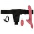 You2Toys - Conjunto Strap-on Vibrador (Preto-Malva)