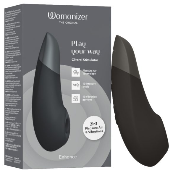 Womanizer Enhance - Estimulador de Clitóris por Ondas de Ar (preto)