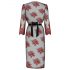 Obsessive Redessia - Kimono Renda (Vermelho-Preto)