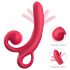 Sweet Play - Vibrador Língua com estimulador (vermelho)