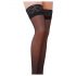 Meia-calça rendada Passion ST003 - preto