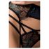 Conjunto de Lingerie Passion Floris (preto) - L/XL