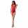 Passion BS064 - Body rendado aberto (vermelho) - Tamanhos S-L