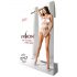 Passion BS083 - Body rendado aberto (branco) - Tamanho S-L