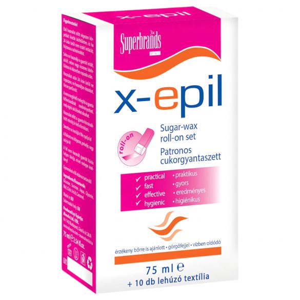 X-Epil - Kit de Cera de Açúcar