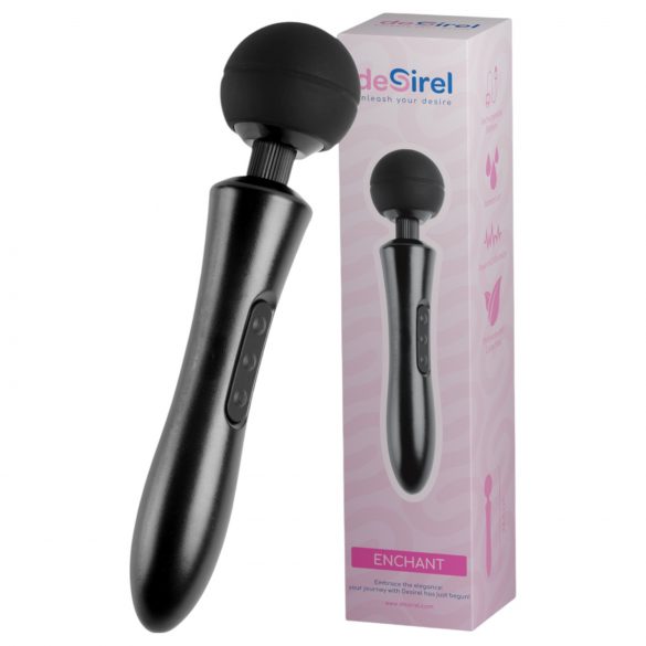 Desirel Enchant - vibrador massageador (preto)