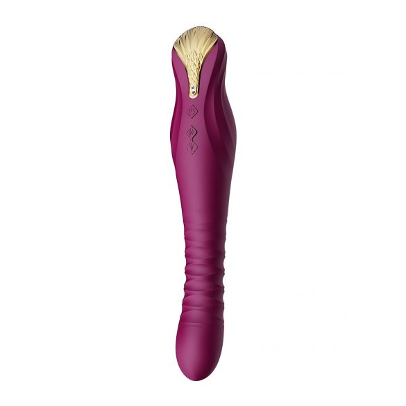 ZALO King - vibrador recarregável e à prova d'água (roxo)