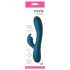 Inya Luv Bunny - Vibrador recarregável com braço estimulador (azul-turquesa)