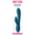 Inya Luv Bunny - Vibrador recarregável com braço estimulador (azul-turquesa)