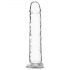 Addiction Crystal - Dildo Baseado (transparente) - 18cm