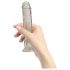 Addiction Crystal - Dildo Baseado (transparente) - 18cm