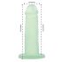 Addiction Cocktails - dildo com ventosa em silicone verde