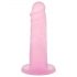 Dildo de Silicone com Ventosa - Coquetéis de Prazer (rosa)